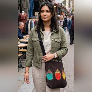 Colorful Buddha Tote Bag